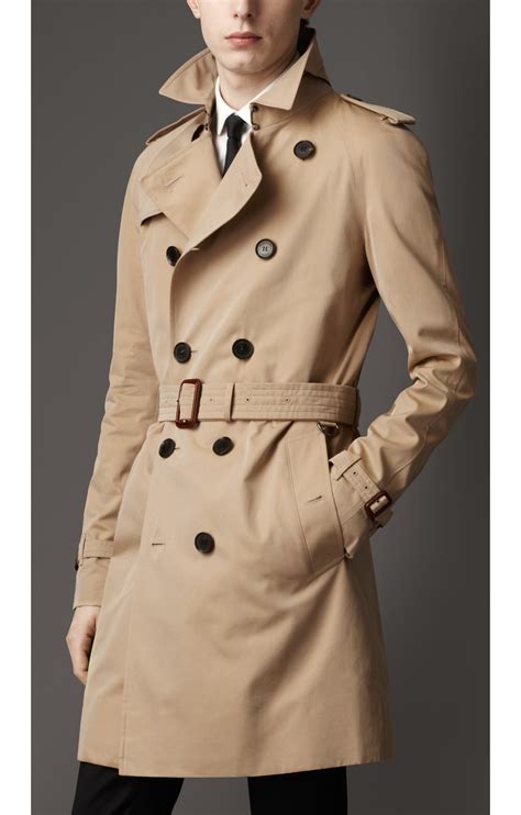 burberry trench coat men's outlet|Burberry gabardine trench coats men's.